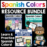 Spanish Colors | Los Colores Vocabulary Practice Bundle
