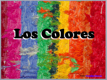 Preview of Spanish Colors - With 50 Culturally Relevant Photos