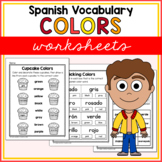 Spanish Colors Worksheets Los Colores en Español No Prep P