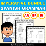 Spanish Commands Bundle - Imperative Spanish Verbs - Los Mandatos