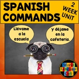 Spanish Commands Lesson Plans, Imperative, Mandatos:  Game