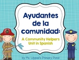 Spanish Community Helpers Unit for Preschool, Kindergarten