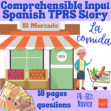 Spanish | TPRS Comp. Input Story | PDF Slides | La Comida 
