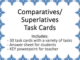 Spanish Comparatives Task Cards