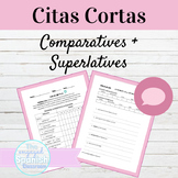 Spanish Speaking Activity for Comparisons and Superlatives