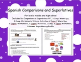 Spanish Comparisons and Superlatives