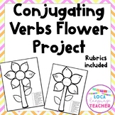 Spanish Conjugating Flower Verbs Activity for Google Drive