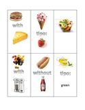 Spanish Conversation Activity: Ordering Food with combinations