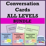 Spanish Conversation Cards Levels 1-4 BUNDLE