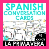 Spanish Conversation Cards Spring Edition | Spanish Speaki