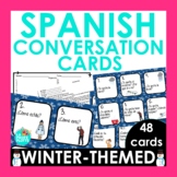Spanish Conversation Cards Winter Edition | Spanish Speaki