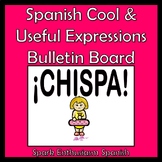 Spanish Cool & Useful Conversation Expressions Bulletin Board