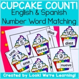 Spanish Counting Activities: Cupcake English and Spanish N