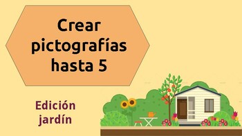 Preview of Spanish Create Picture Graph up to 5 Google Slides