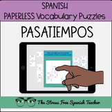 Spanish DIGITAL Puzzles Activities, Pastimes / Pasatiempos