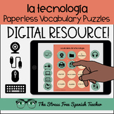 Spanish DIGITAL Puzzles LA TECNOLOGIA technology themed vo