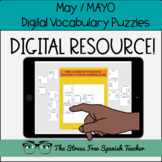 Spanish DIGITAL Puzzles for the month of May MAYO