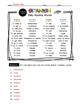 https://ecdn.teacherspayteachers.com/thumbitem/Spanish-Daily-Routines-Vocabulary-Word-List-Worksheet-Answer-Key-5636553-1590858718/original-5636553-2.jpg