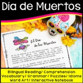 Spanish Day of the Dead - Día de los Muertos - Reading & A