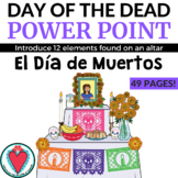 Spanish Day of the Dead Vocabulary PowerPoint - Día de Mue