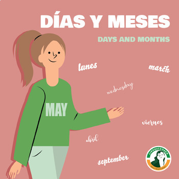 BUNDLE Days of the Week and Months in Spanish Quiz, Digital Calendar &  Labels