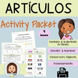 Los Artículos / Spanish Articles, Gender and Number With C