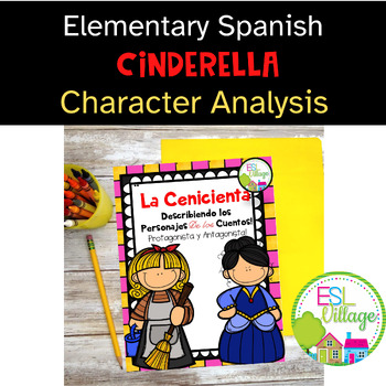 Preview of Cinderella Character Analysis in Spanish