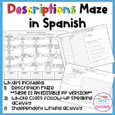 Spanish Descriptions Activities