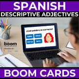 Spanish Descriptive Adjectives Boom Cards | Así Se Dice 1 