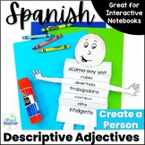 Spanish Descriptive Adjectives Create a Person Activity