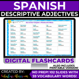 Spanish Descriptive Adjectives Flashcards | Así Se Dice 1 