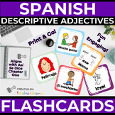 Spanish Descriptive Adjectives Vocabulary Flash Cards | Có