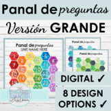 Spanish Digital Activity Templates | Editable Panal de Pre