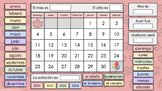 Spanish Digital Calendar 2022-2023 & Weather Board (Google