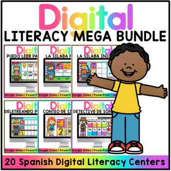 Preview of Spanish Digital Centers - Bundle