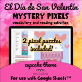 Spanish Digital Mystery Pictures Pixel for Valentine's Day