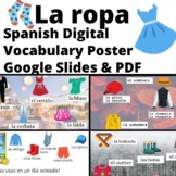 La ropa: Spanish Digital Picture Dictionary Clothing