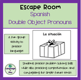 Spanish Direct and Indirect Object Pronoun Escape Room / B