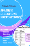 Spanish Directions Lesson and Activities