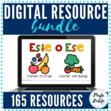 Spanish Resource Bundle | 210+ Digital Spanish Classroom R