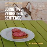 Spanish Dos verbos | Comprehensible Input Using Two Verbs in a Sentence