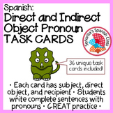 Spanish - Double Object Pronoun TASK CARDS