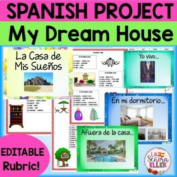 Preview of Spanish Dream House Project | La Casa de Mis Sueños Proyecto