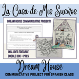 Spanish Dream House Vocabulary Project & Activities (Casa,