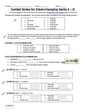 Spanish E to IE Stem Changers Guided Handout