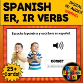 Spanish ER IR Verbs Boom Cards Spanish Digital Flashcards 