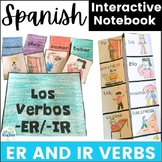 Spanish ER and IR Verbs Interactive Notebook Activities