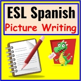 Spanish to English Worksheets ESL Picture Writing Prompts 