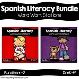 Spanish: Early Literacy Word Work Bundle #1 & #2