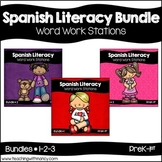 Spanish: Early Literacy Word Work Bundle 1, 2 and 3